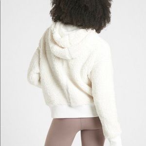 Athleta Cozy Reversible Sherpa Jacket (M)